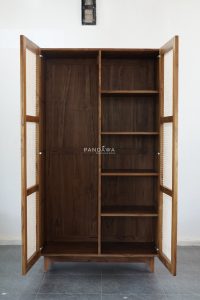 Almari Rotan, Almari Pakaian Jati PF-ALM 001 - Image 5