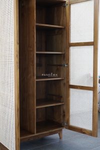 Almari Rotan, Almari Pakaian Jati PF-ALM 001 - Image 9