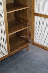 Almari Rotan, Almari Pakaian Jati PF-ALM 001 - Image 3