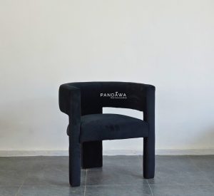 Black Dinning Room Chair, Kursi Tamu PF-KRS 017
