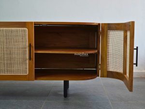 Buffet Rotan Kayu Jati PF-BUF 002 - Image 4