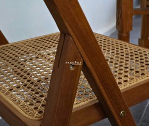 Folding Rattan Chair, Kursi Lipat Rotan PF-KRS 013 - Image 4