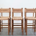 Woven Rush Counter Stool PF-KRS 024