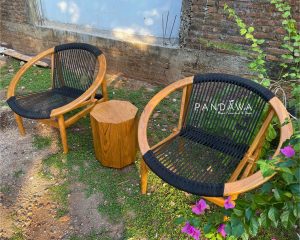 Set Kursi Santai dan Meja Oktagon PF - SET 013 - Image 2