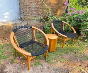 Set Kursi Santai dan Meja Oktagon PF - SET 013 - Image 3