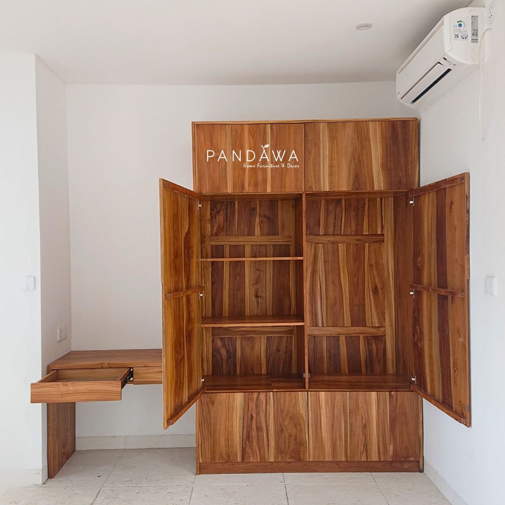 Wardrobe Natural Wood