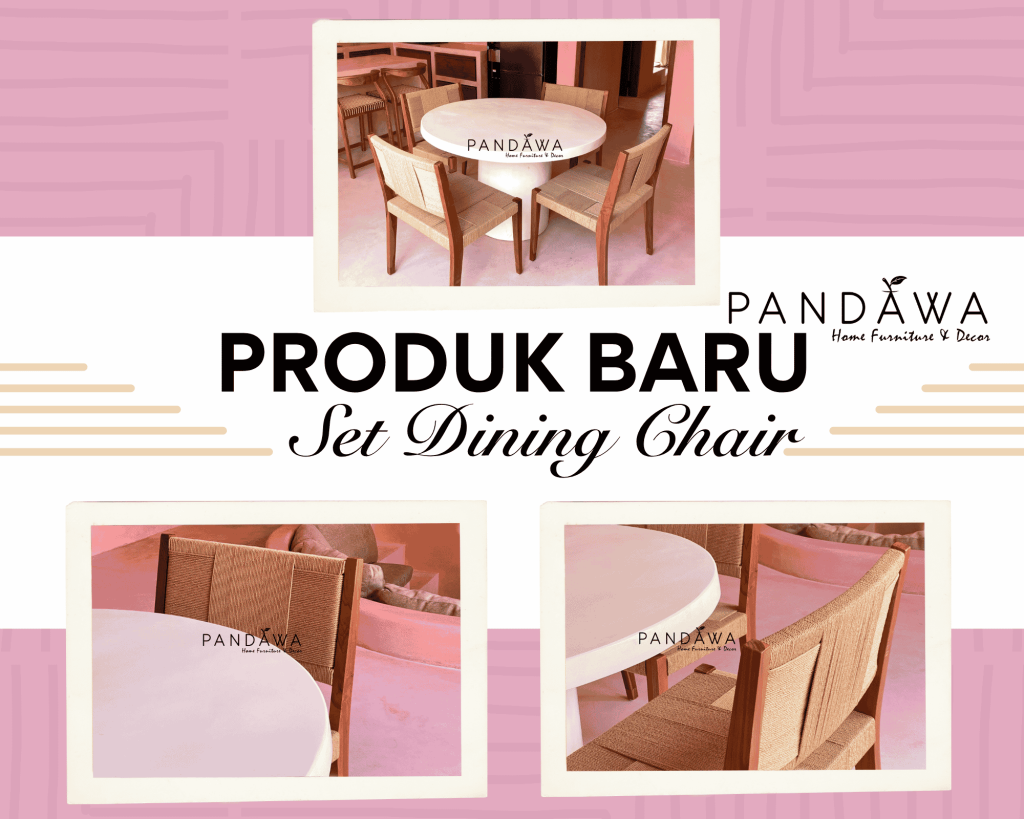 Set Dining Chair Solid Wood