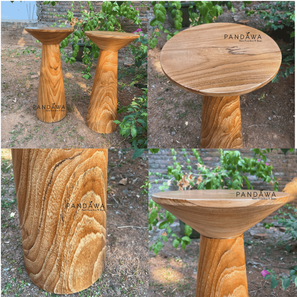 Solid Wood Side Table