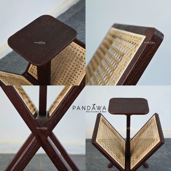 Pandawa - side table tempat majalah multifungsi untuk ruang tamu